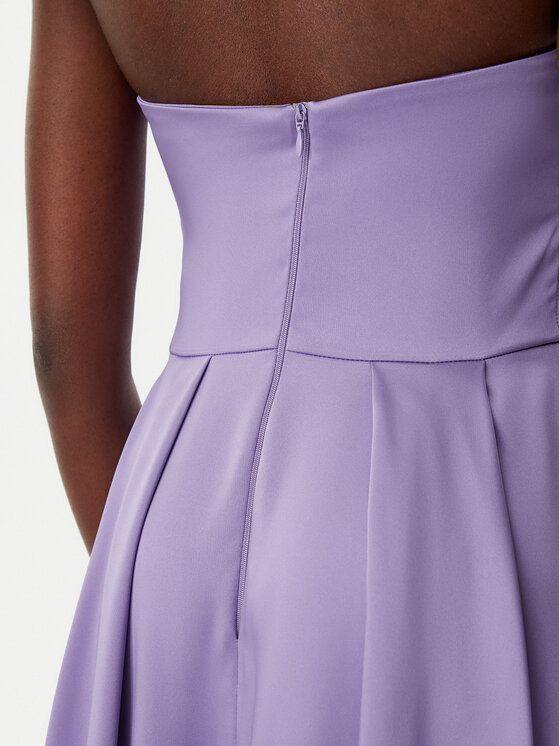 Rinascimento Rinascimento Vakarinė suknelė CFC0019824002 Violetinė Regular Fit