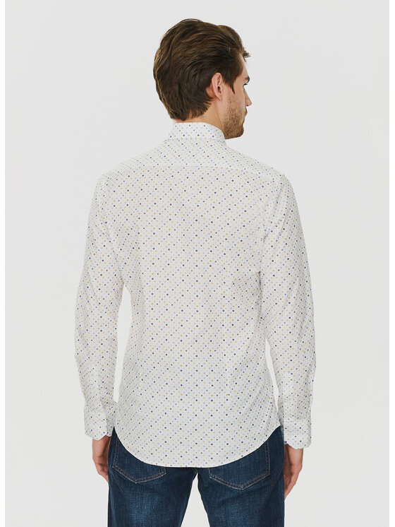 Pako Lorente Pako Lorente Koszula P24SF-1X-020 Biały Slim Fit