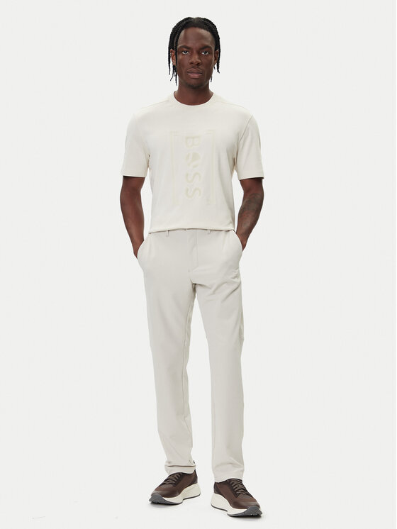 BOSS BOSS Футболка Iconic TL 50543905 Écru Relaxed Fit