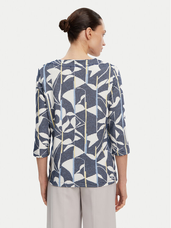 Olsen Olsen Bluse 11201624 Dunkelblau Regular Fit
