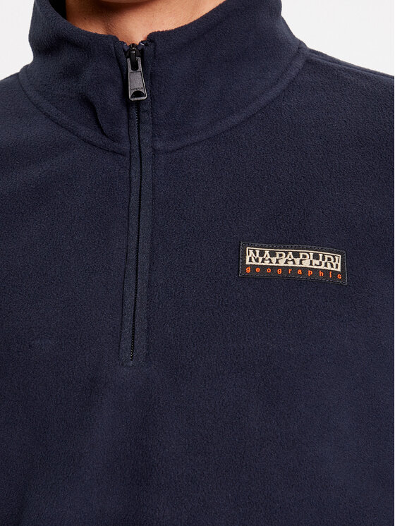 Napapijri Napapijri Fleecejacke NP0A4HDV Dunkelblau Regular Fit