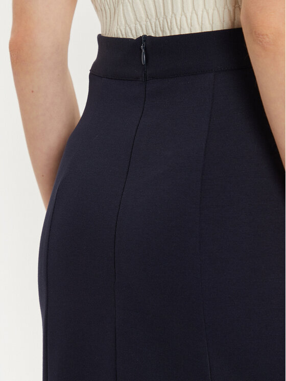 Rinascimento Rinascimento Midi szoknya CFC0121278003 Fekete Regular Fit