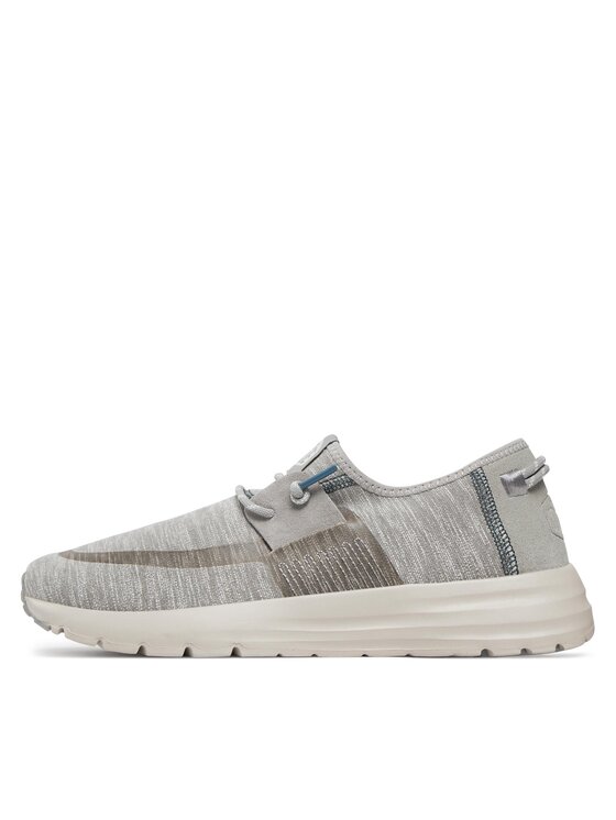 Hey Dude Hey Dude Sneakersy Sirocco Dual Knit 40184-007 Sivá
