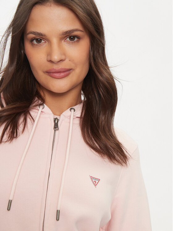 Guess Jeans Guess Jeans Sweatshirt W4YQ03 KC811 Rosa Regular Fit