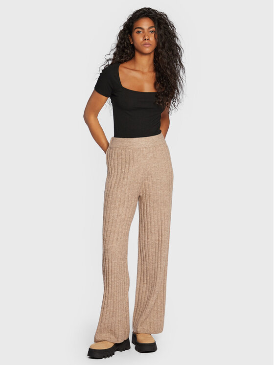 Pantaloni in maglia Blanca 17576 Beige Regular Fit...