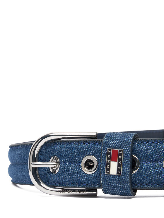 Tommy Jeans Tommy Jeans Moteriškas Diržas Denim Cool 3.5 AW0AW18046 Mėlyna