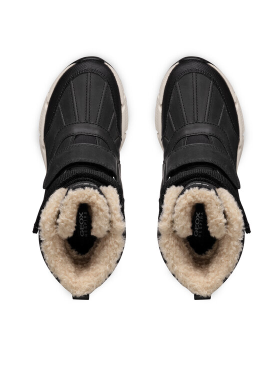 Geox Geox Sněhule J Flexyper Plus Boy J46LCF 0MEFU C9999 M Černá