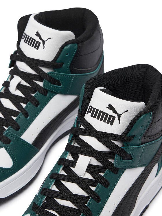 Puma Puma Сникърси Rebound Slam Mid Jr 408800 Бял