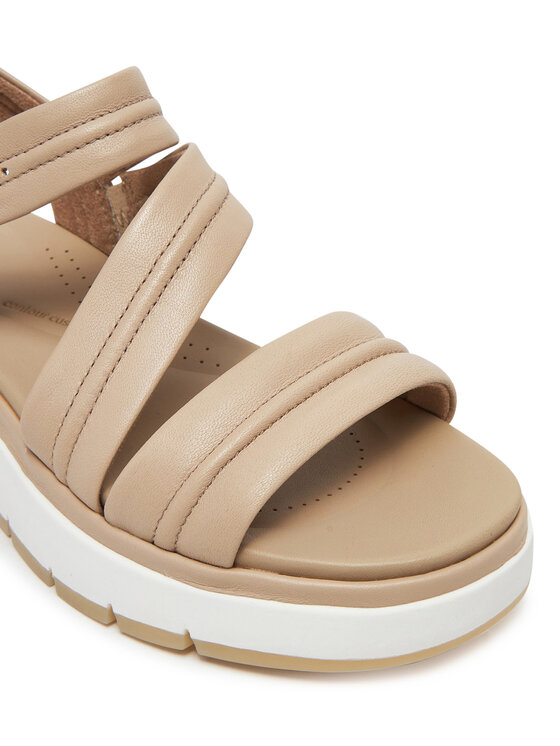 Clarks Clarks Sandały Tuscan Strap 26181475 Beżowy