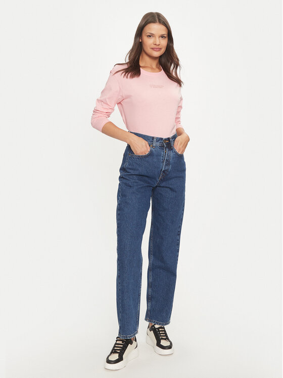 United Colors Of Benetton United Colors Of Benetton Zgornji del pižame 30963M04S Roza Regular Fit