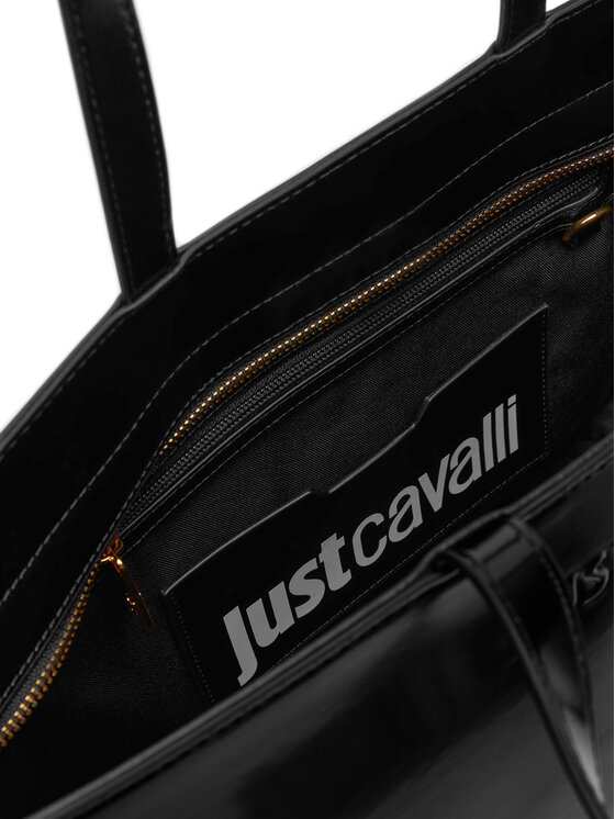 Just Cavalli Just Cavalli Torbica Chain Foulard 78RA4BH5 ZSB86 Crna