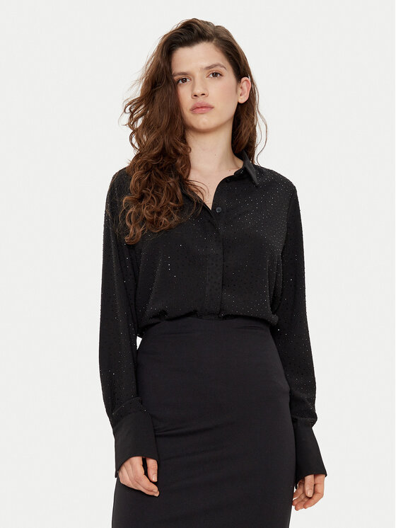 Tatuum Tatuum Marškiniai Patti T2424.080B Juoda Regular Fit