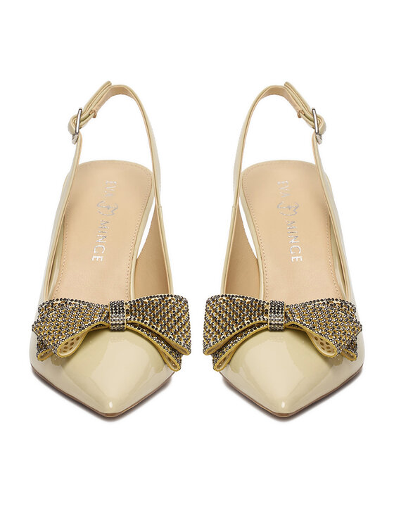 Eva Minge Eva Minge Pumps ANEMONE-V1892-56-1 Beige