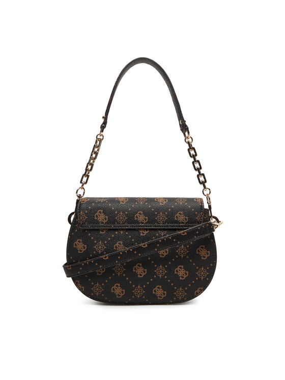 Guess Guess Τσάντα Emelie Logo HWGP99 28200 Καφέ