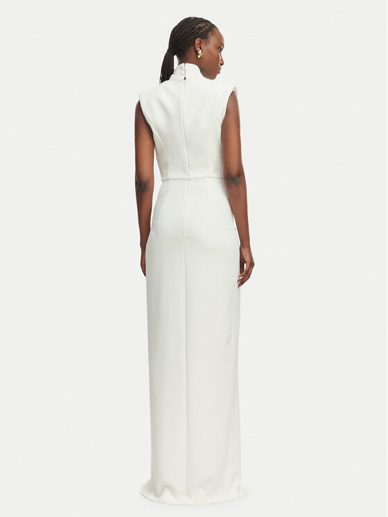 Elisabetta Franchi Elisabetta Franchi Официална рокля AB-R31-61E2 Бял Regular Fit