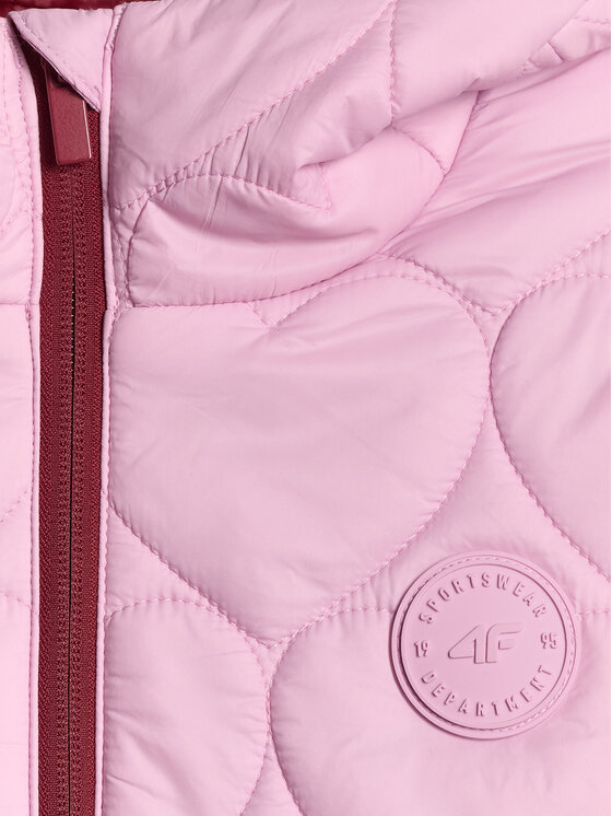 4F 4F Kurtka puchowa OUTERWEAR Fioletowy jasny Regular Fit
