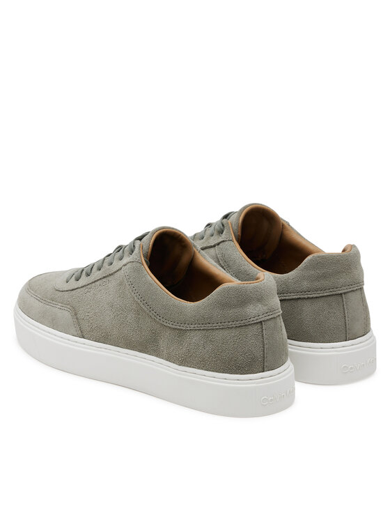 Calvin Klein Calvin Klein Sneakersy Clean Cup Low Laceup Oxf Su HM0HM01880 Zielony