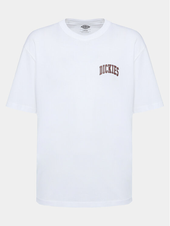Dickies Dickies T-Shirt Unisex Aitkin DK0A4Y8O Bílá Regular Fit
