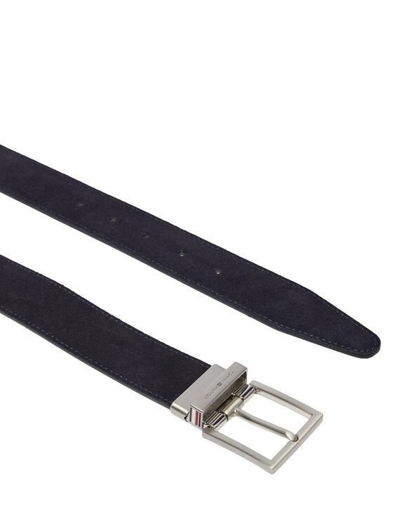 Tommy Hilfiger Tommy Hilfiger Moški pas Hudson Rev 3.5 AM0AM13945 Črna