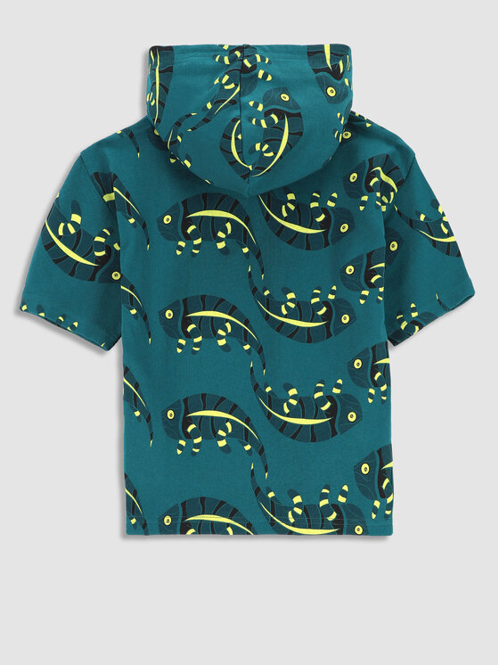 Coccodrillo Coccodrillo Суитшърт WC3132301JBK Електриков Regular Fit