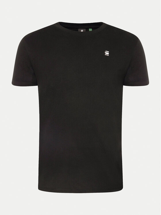 G-Star Raw G-Star Raw T-Shirt Lash D16396-B353-2199 Czarny Relaxed Fit