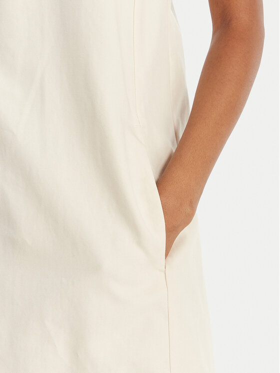 Weekend Max Mara Weekend Max Mara Sukienka codzienna Daloa 2615221112 Écru Relaxed Fit