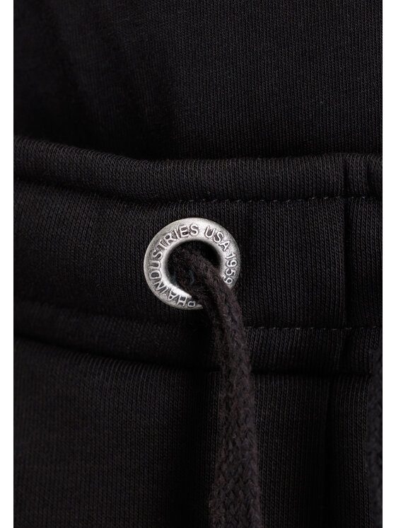 Alpha Industries Alpha Industries Joggery Embroidery Jogger Czarny Straight Leg