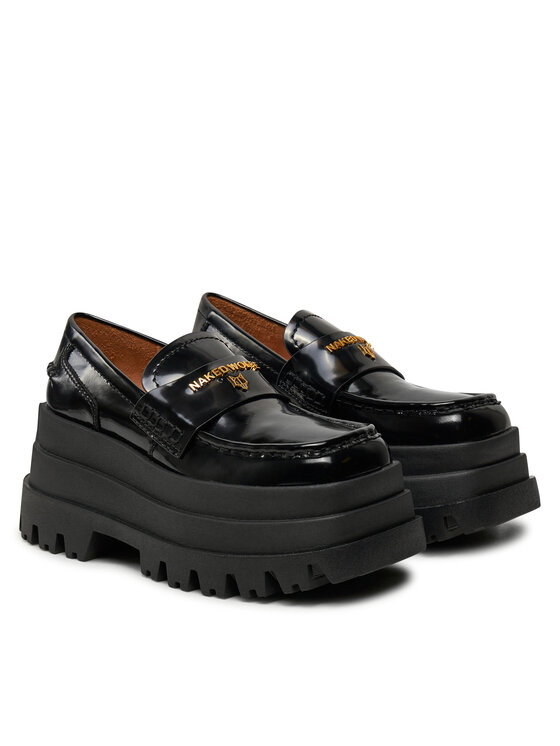 Naked Wolfe Naked Wolfe Loafers Delusion Negru