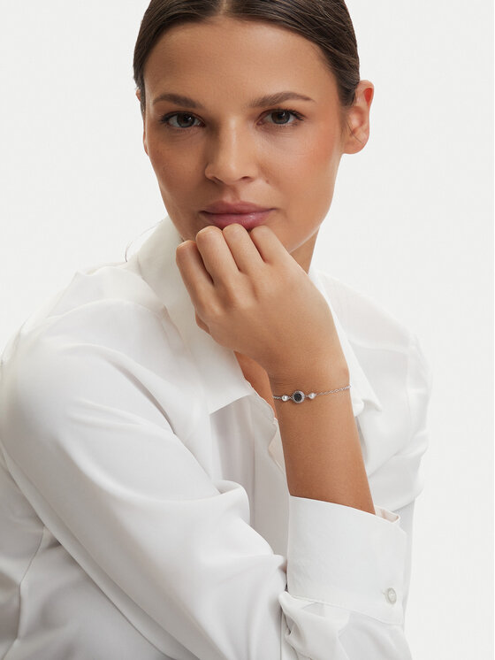 Guess Guess Narukvica JUBB05 520JW Srebrna