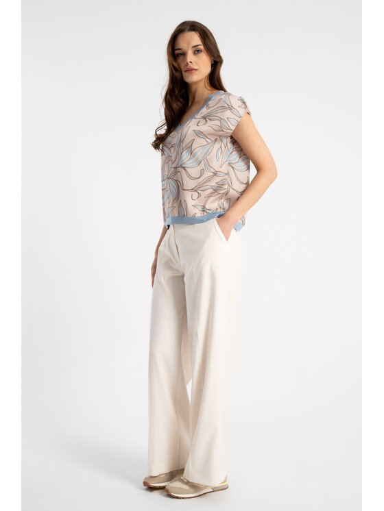 CLICK CLICK Μπλουζάκι 10-6869 Έγχρωμο Straight Fit
