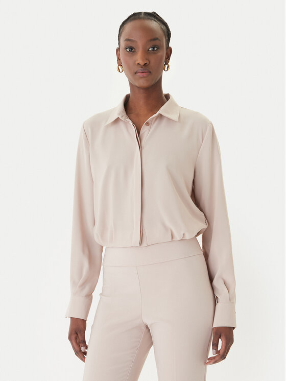 Rinascimento Rinascimento Hemd CFC0127372003 Beige Regular Fit