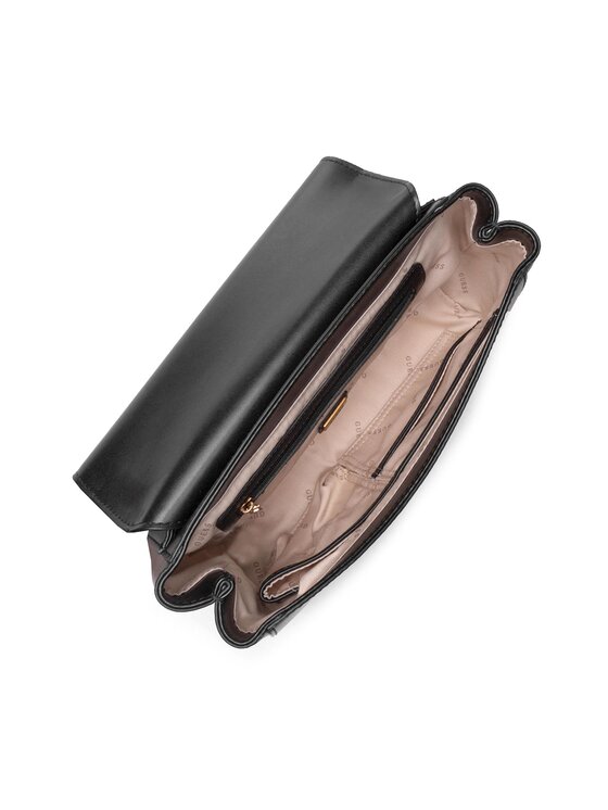 Guess Guess Τσάντα Katey Flap Shoulder Bag HWVB78 70190 Μαύρο