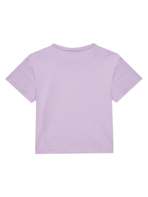 United Colors Of Benetton United Colors Of Benetton Marškinėliai 3X1SG10I9 Violetinė Regular Fit