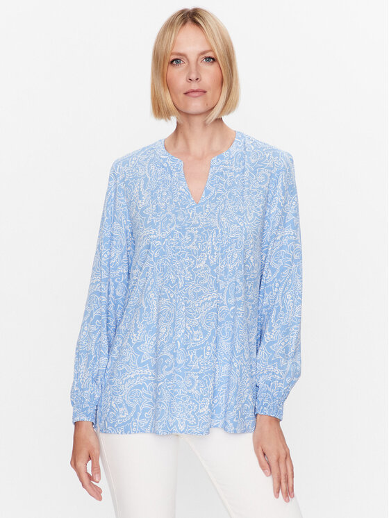 Olsen Olsen Bluza 12001776 Modra Regular Fit