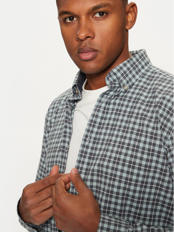 s.Oliver s.Oliver Camicia 2152435 Verde Regular Fit