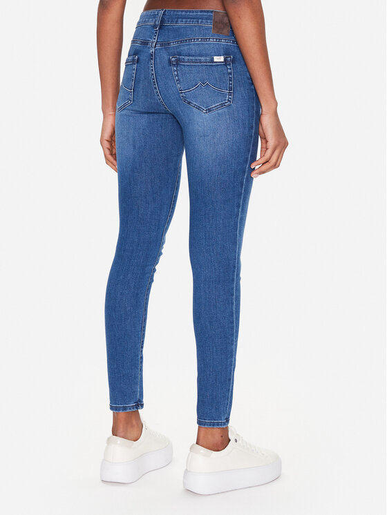Mustang Mustang Jeansy Shelby 1013581 Niebieski Skinny Fit