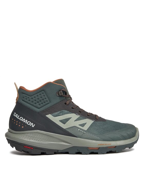 Salomon Trekingová obuv Outpulse Mid GORE-TEX L47297600 Zelená