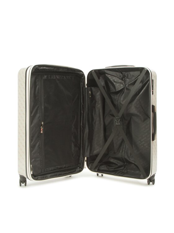 Guess Guess Велика валіза Jesco (H) Travel TWH838 99880 Écru