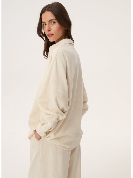 LEBRAND LEBRAND Koszula Meryl Biały Oversize