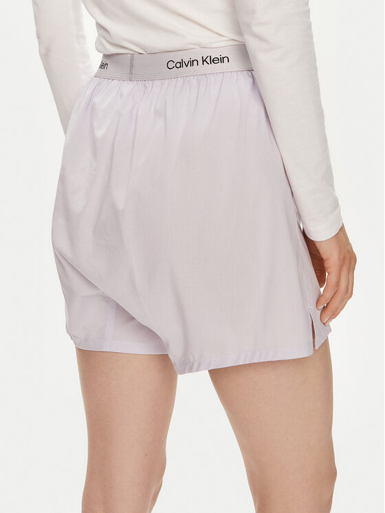 Calvin Klein Underwear Calvin Klein Underwear Kratke hlače iz tkanine 000QS6972E Vijolična Relaxed Fit