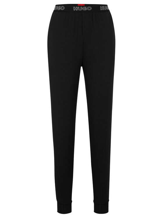 HUGO Hugo Pyjamahose Unite 50490703 Schwarz Regular Fit