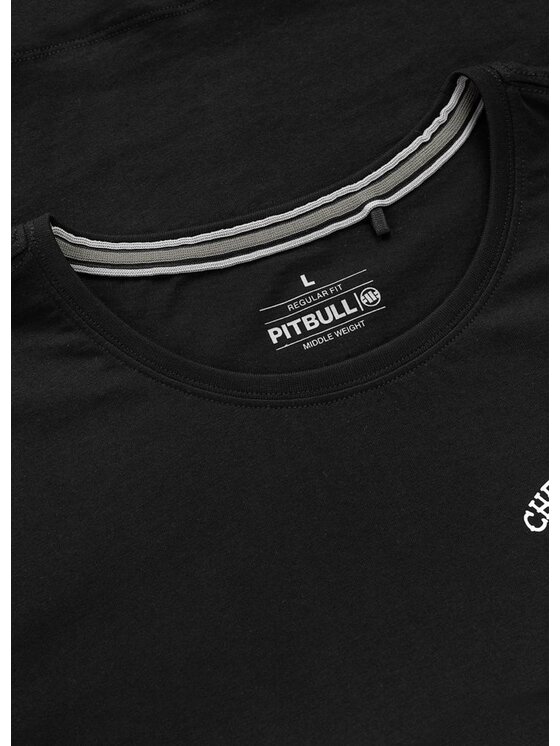 PITBULL PITBULL T-Shirt CHEW ON THIS Czarny Regular Fit