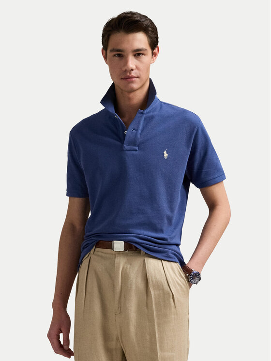 Polo Ralph Lauren Męskie Polo, rozmiar M, Niebieskie, 710536856460