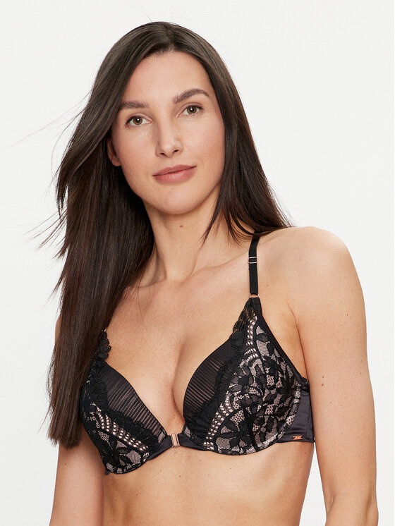 Hunkemöller Grudnjak Push-up Antonia 204542 Crna