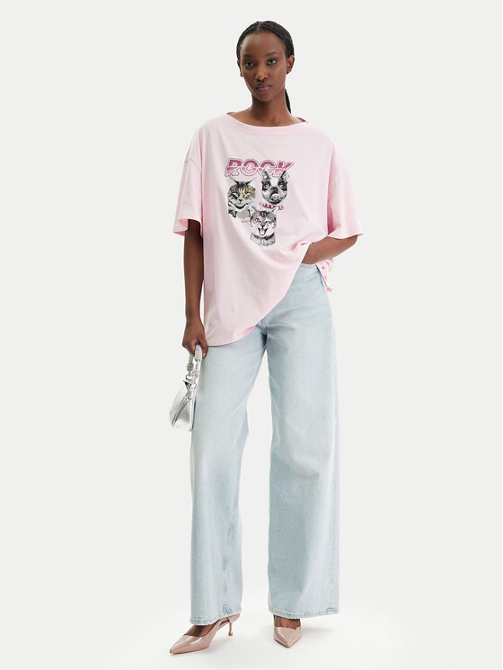 Liu Jo Liu Jo T-shirt WA6131 J3868 Rosa Regular Fit