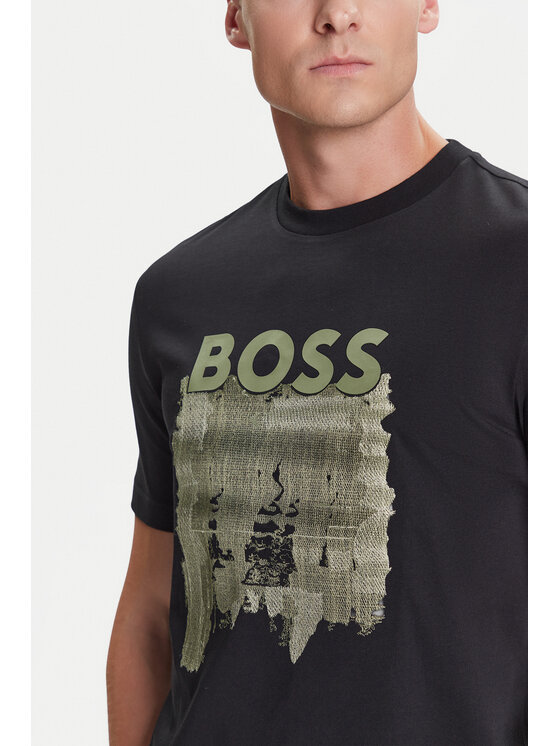 BOSS BOSS Tričko C-Thompson 214 50543916 Čierna Regular Fit
