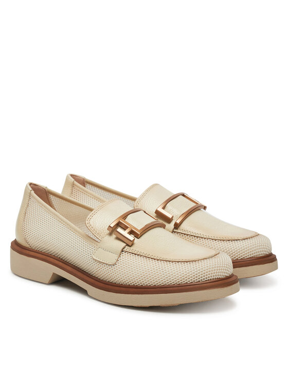 Hispanitas Hispanitas Loafersy HV254072 Écru