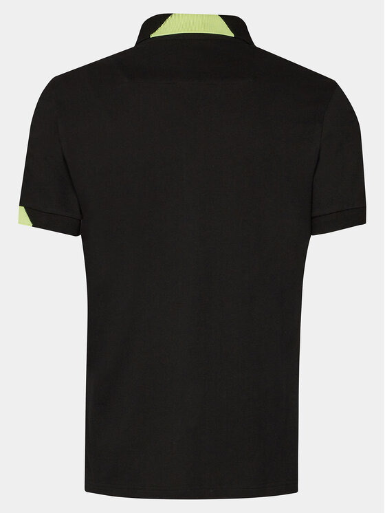 REPLAY Replay Тениска с яка и копчета M3540A.000.20623 Черен Regular Fit