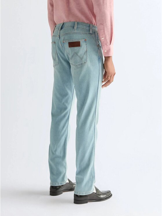 Wrangler Wrangler Jeansy GREENSBORO Niebieski Straight Leg