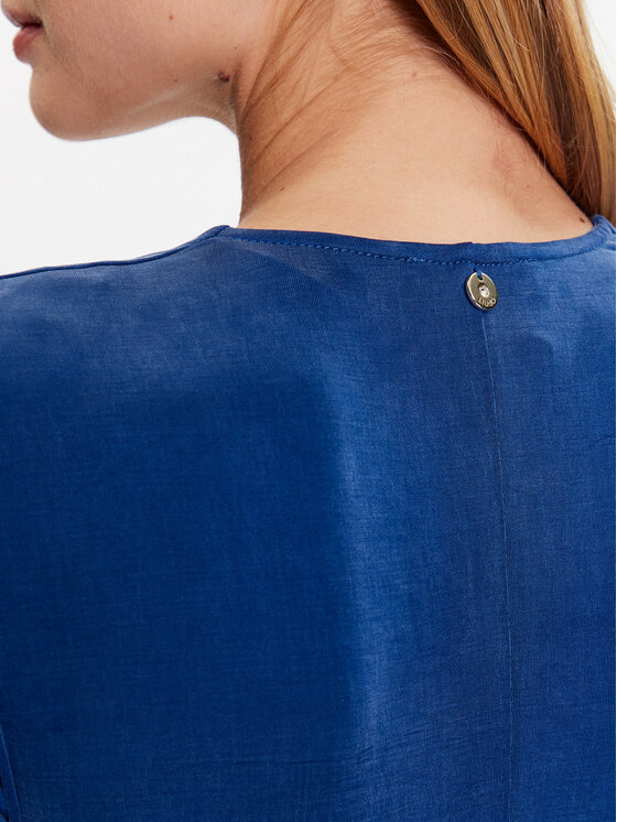 Liu Jo Liu Jo Rochie de seară CF3109 J1890 Bleumarin Regular Fit